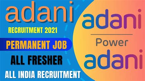 adani jobs recruitment