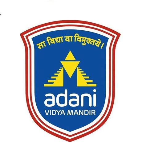 adani vidya mandir logo