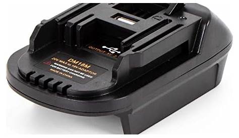 New DM18M Battery Adapter for Makita 18V Tools,to Convert