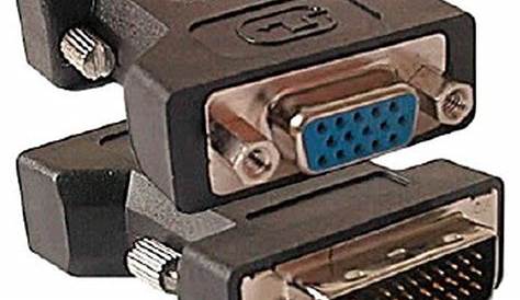 Adaptateur DVII Dual Link mâle / VGA femelle DVI