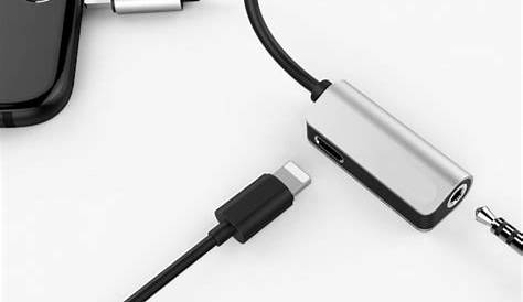 Adaptateur Lightning Femelle Jack Male Audio Et Charge, Apple Vers 3.5
