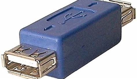 USB 2.0 femelle vers femelle Adaptateur Convertisseur 2