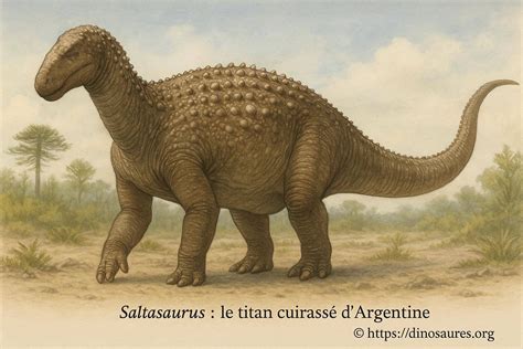 Adaptations and Behavior of Saltasaurus