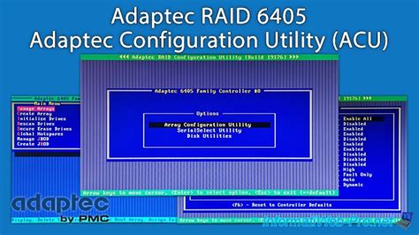 Adaptec Raid Controller Configuration Utility