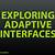 adaptive interfaces