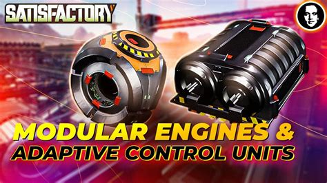 Day 14 Satisfactory First Playthrough Adaptive Control Unit Build Logistics YouTube