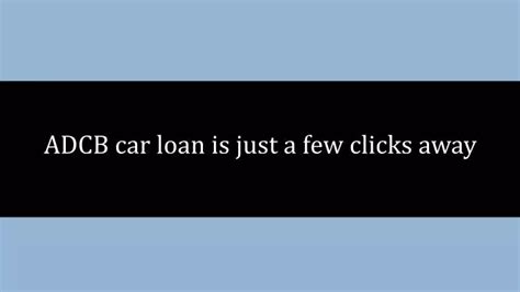 Car Loan Calculator Uae Adcb VAVICI
