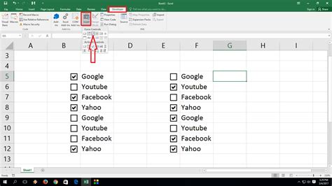 How to add a Checkbox (Tickbox) into Excel Sheet XL n CAD