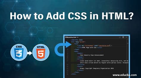 04 Adding CSS To Html YouTube