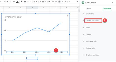 How to change X and Y axis labels in Google spreadsheet YouTube