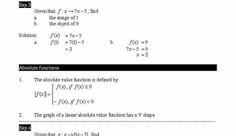 Mathematics Form 4 Chapter 1 : Mathematics Form 1 Notes All Chapters