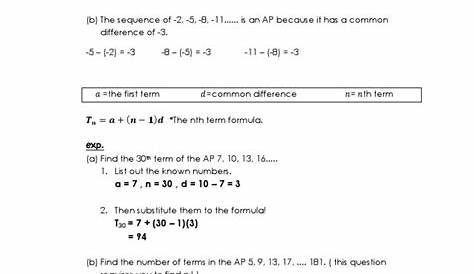 Add Math - form 4 chapter 1-2 notes