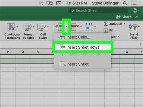 Add Row to Excel Easily