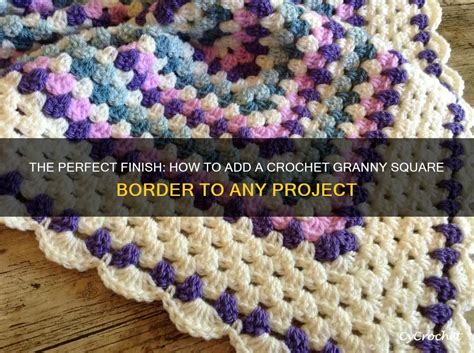Add Border To Granny Square