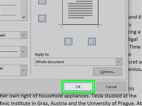 Add Border To Word Doc