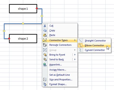 add connector lines in excel chart