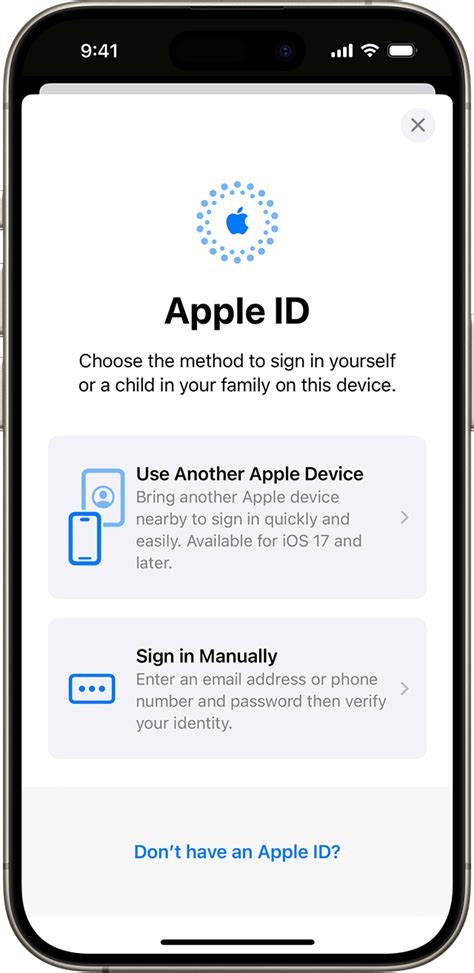 Add Device Apple Id