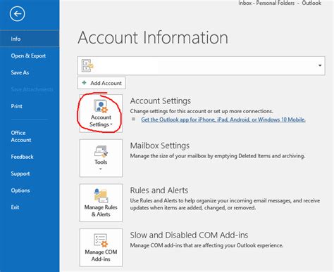 add email account to microsoft 365 outlook