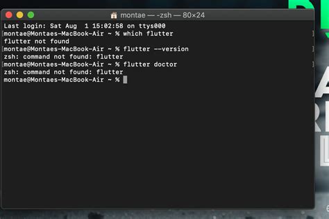 add flutter to path mac zsh