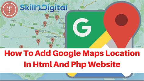 add google map in html