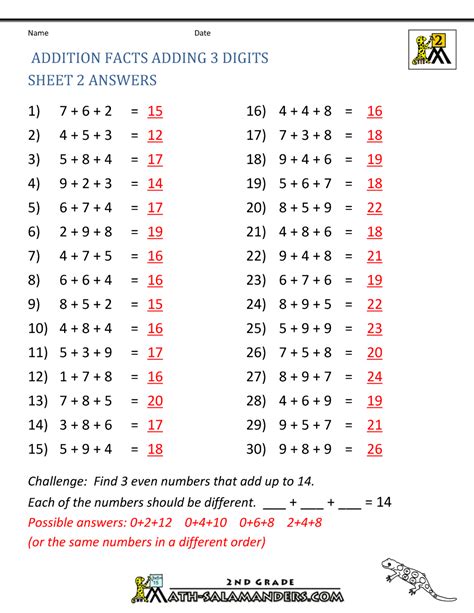 add maths questions and answers pdf