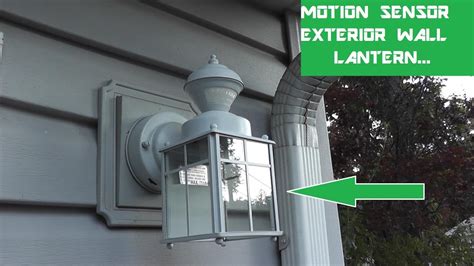 add motion sensor to existing porch light