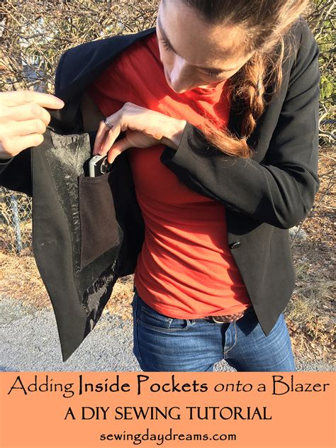 Add Pockets To Coat