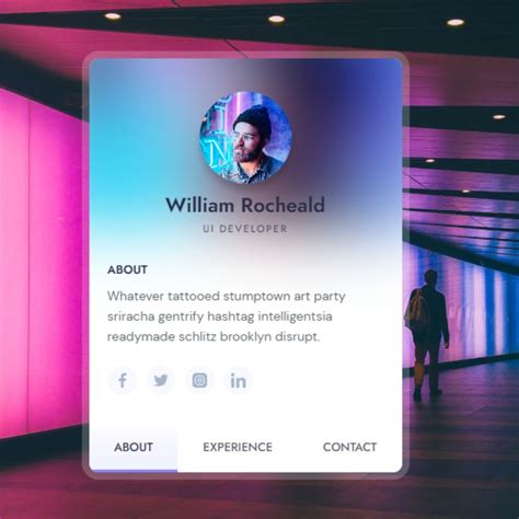 Add Profile Image In Html
