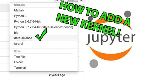add python kernel to jupyter notebook