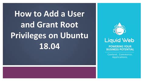 add root privileges to a user ubuntu
