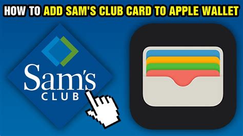 add sam's card to apple wallet