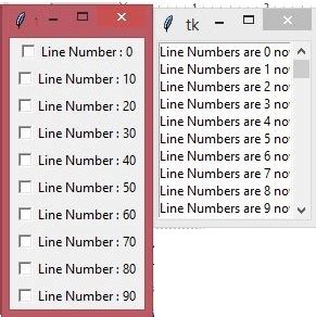 Add Scrollbar To Tkinter Text