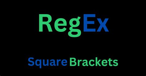 Add Square Brackets In Regex