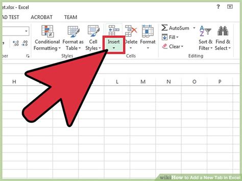 Add Tab To Excel Formula