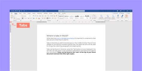 Add Tab To Word Document