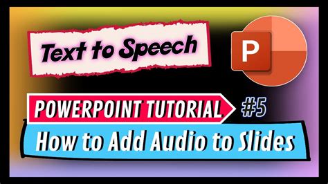 add text to speech google slides