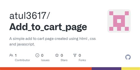 Add To Cart Page Javascript