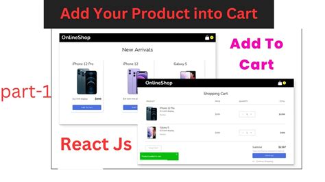 Add To Cart React Js
