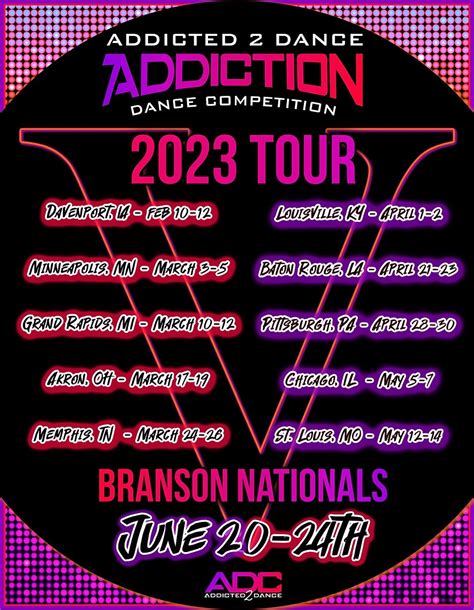 addiction dance competition 2023
