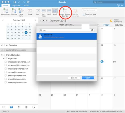 Adding Calendar To Outlook Mac