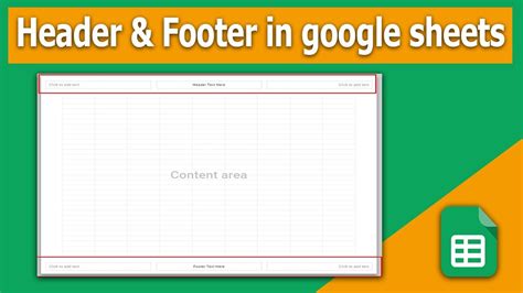adding a header in google sheets