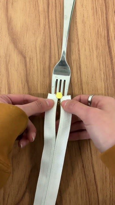 Adding A Zipper Pull With A Fork