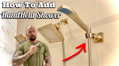 Adding Hand Held Shower Head