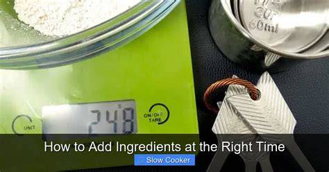 Adding ingredients at the right time for fried rice