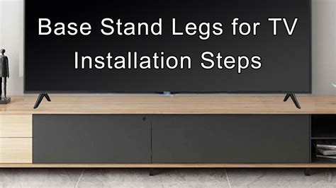 Adding Legs To Tv Stand