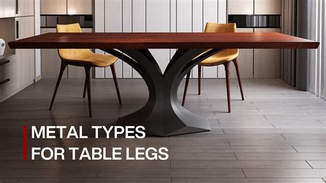 Adding Metal Legs To A Table