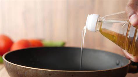 Adding Oil to a Pan