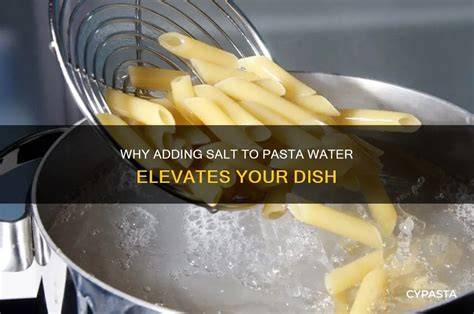 Adding Salt Pasta
