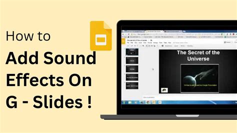 Adding Sound Effects To Google Slides