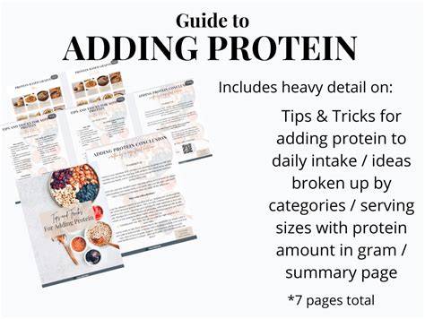 adding the protein